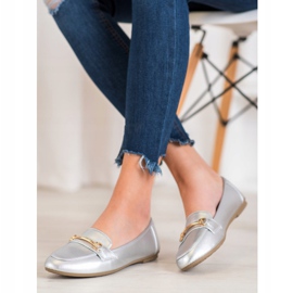 Fama Casual Ballerina Med Prydnad grå 2