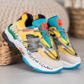 Seastar Mode sneakers mångfärgad gul 1