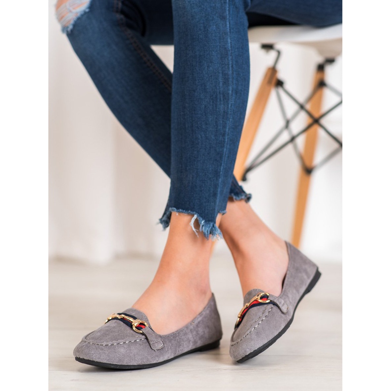 Fama Mocka herrar med prydnad grå 1