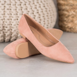 SHELOVET Mocka Ballerina I Spitz rosa 1