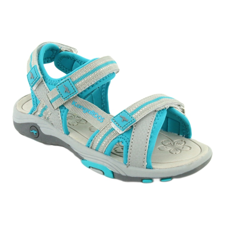 KangaRoos Girls 'Sandals Foam Insula 18335 Gray-Blue grå 1