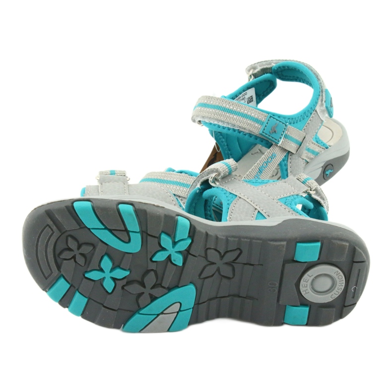 KangaRoos Girls 'Sandals Foam Insula 18335 Gray-Blue grå 5