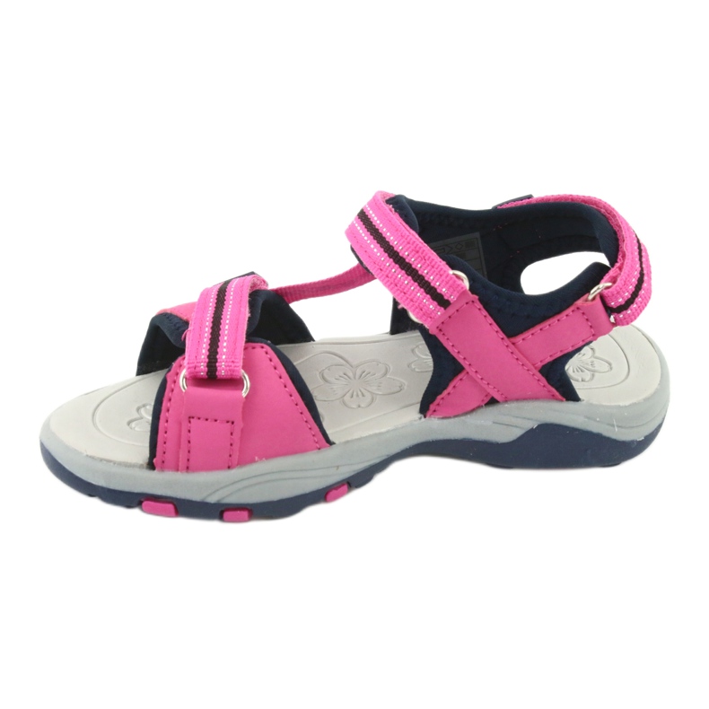Sandaler Foam Pink and Navy Blue Kangaroos 18335 Insert rosa 2
