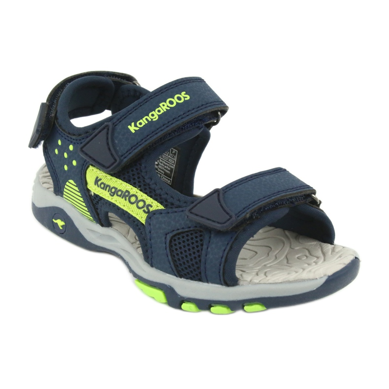 KangaRoos Pojkar Sandaler Foam Insole Navy/Green 18337 blå 1
