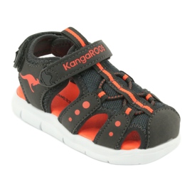 Kangaroos 02035 sport sandaler orange grå 1