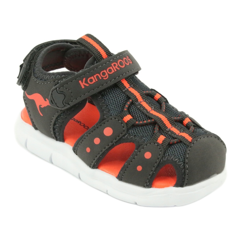Kangaroos 02035 sport sandaler orange grå 1