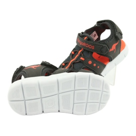 Kangaroos 02035 sport sandaler orange grå 5