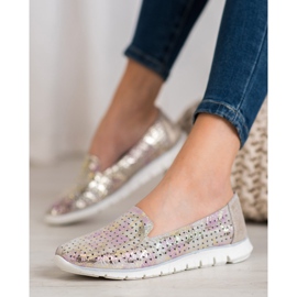 VINCEZA läderherrar mångfärgad 1