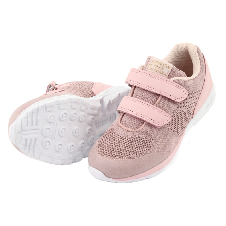 ADI flickor sport American Club ES16 guldrosa 5