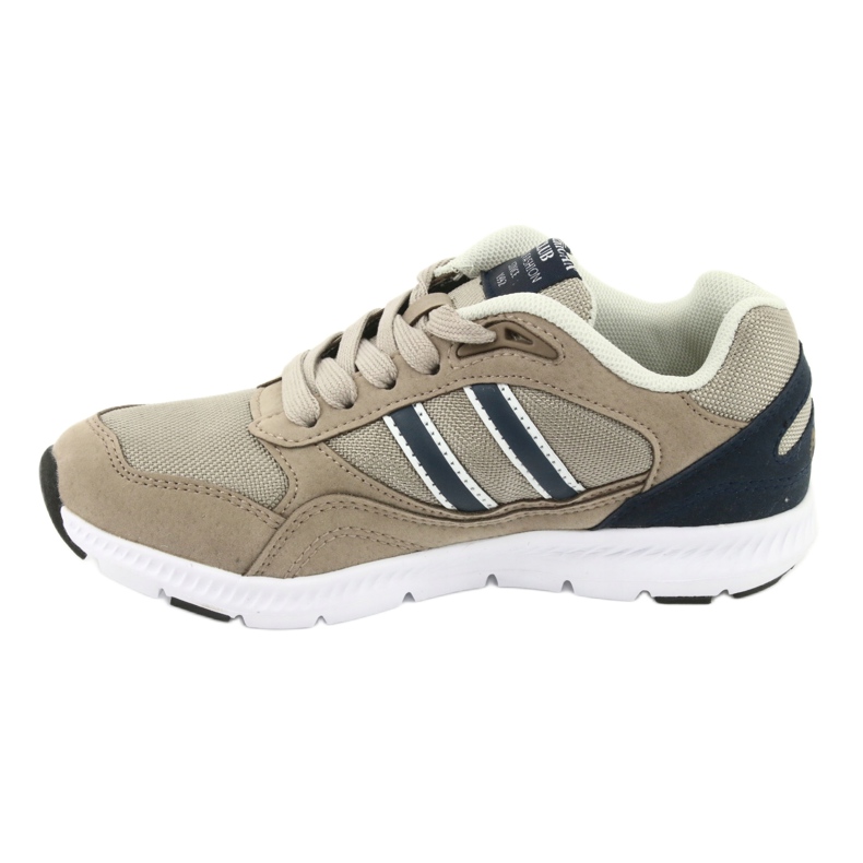 Barns beige sportskor American Club BS10 2