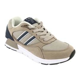 Barns beige sportskor American Club BS10 1