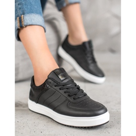 SHELOVET Snygga skor på plattformen svart 1