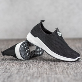 SHELOVET Openwork Slipons svart 1