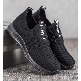 SHELOVET Svarta Openwork -skor 1