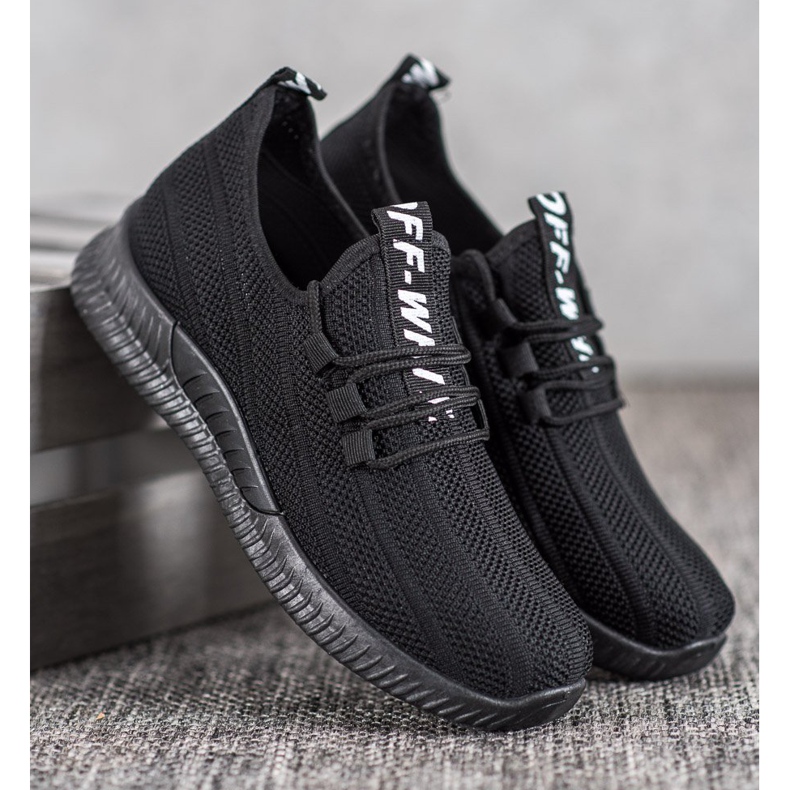 SHELOVET Svarta Openwork -skor 1