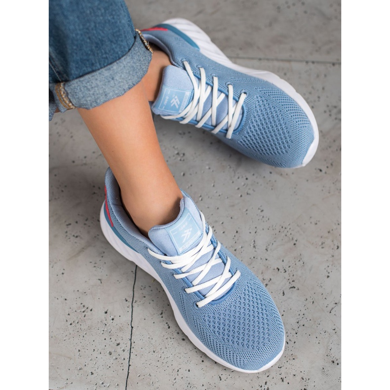 Ax Boxing Lätta Openwork -sportskor blå 2