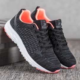 Ax Boxing Sportskor med mesh svart 1