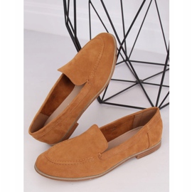 Dam loafers camel T359P Camel brun 1