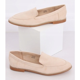 Dambeige loafers T359P Beige 1