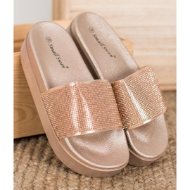 SHELOVET Tofflor På Plattformen gul 1