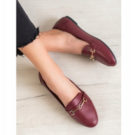 Clowse Snygga ekoläder röd 1