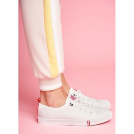 Vita damskor sneakers Big Star FF274087 1