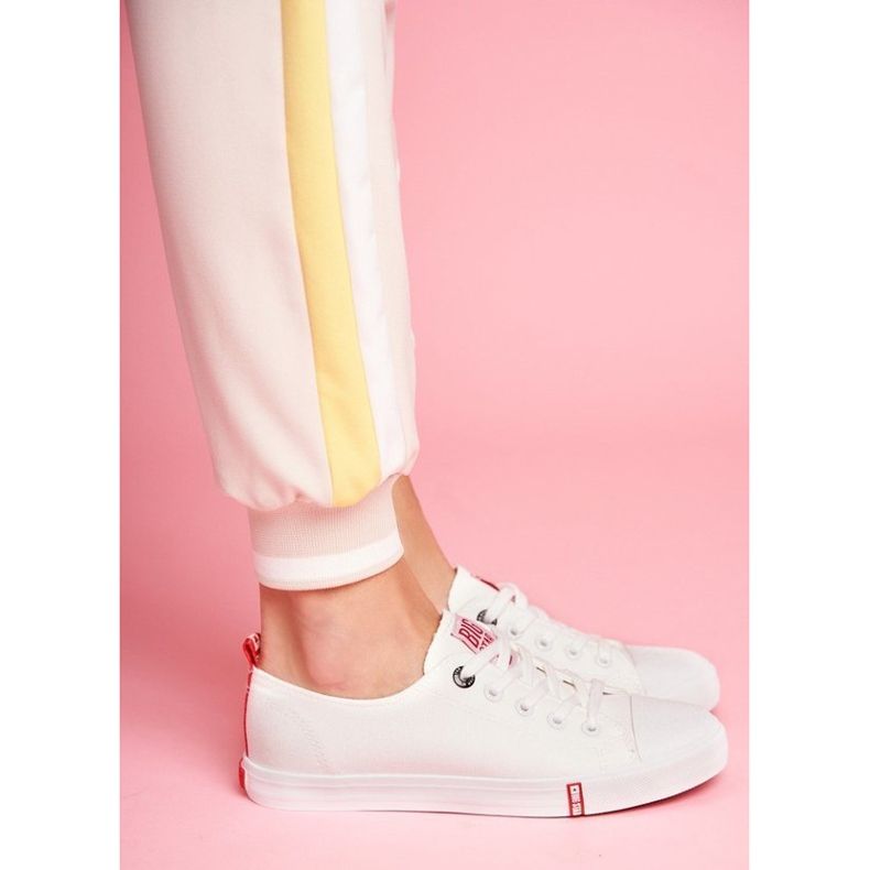 Vita damskor sneakers Big Star FF274087 1