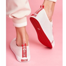 Vita damskor sneakers Big Star FF274087 2