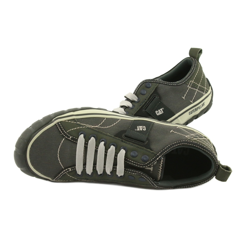 Caterpillar Neder Canvas M P713031 brun grå 5