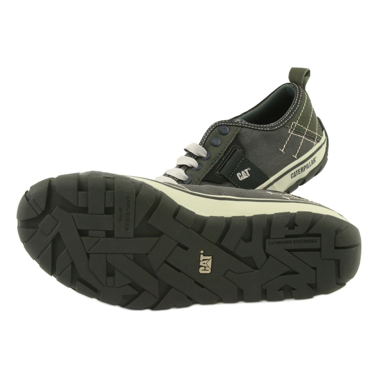 Caterpillar Neder Canvas M P713031 brun grå 4