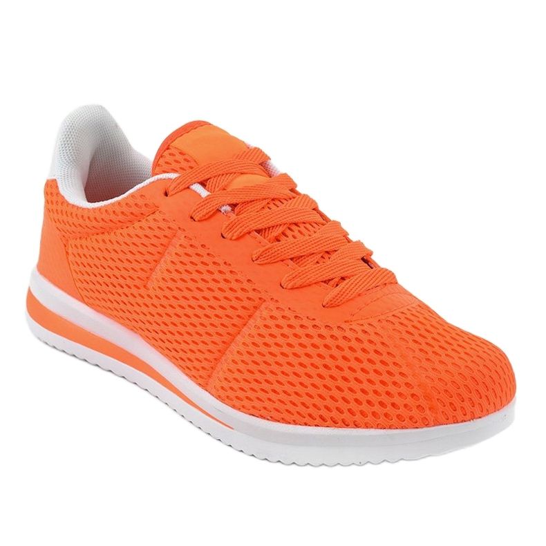 Orange fluo sportskor FXZ32-4 för kvinnor 1