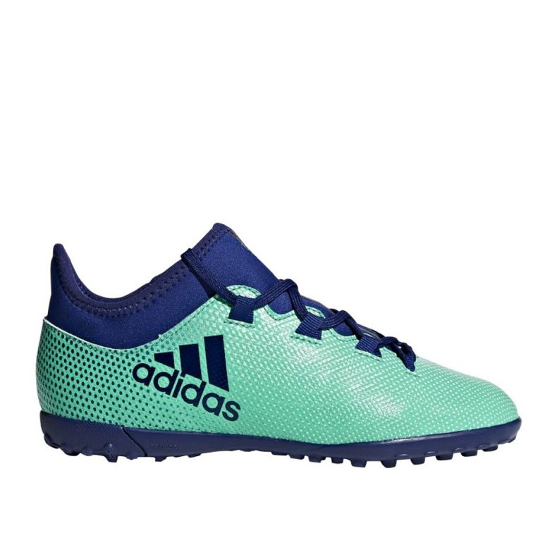 Adidas X Tango 17.3 Tf Jr CP9027 fotbollsskor mångfärgad blå 2