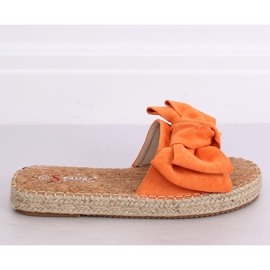 Orange JH115P Orange espadrilles tofflor 2
