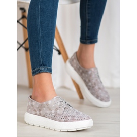 Goodin Lätta läderskor brun 2