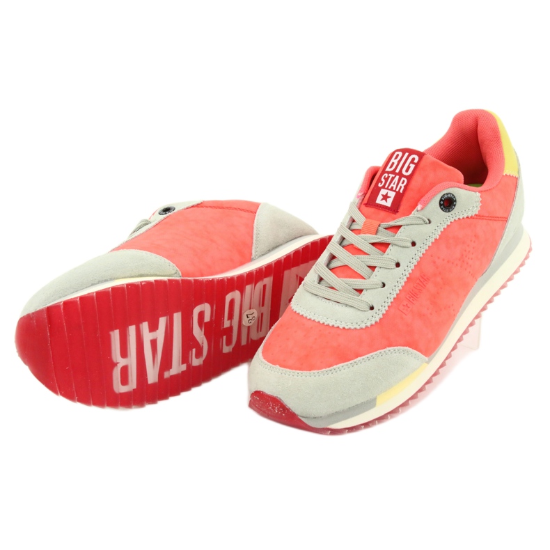 Big Star FF 274873 orange/grå sportskor 4