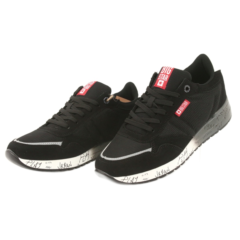 Big Star FF 174207 sportskor vit svart 2