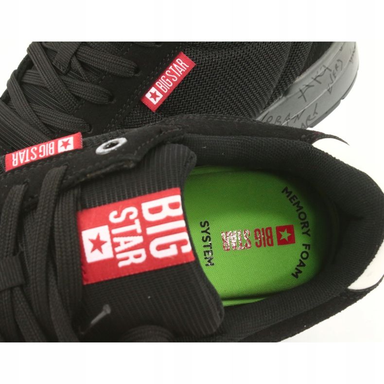 Big Star FF 174207 sportskor vit svart 4