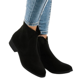 22M svarta cowboystövlar 1