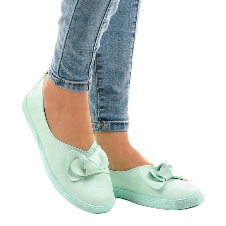 Blå slip-on sneakers 8895-10 1