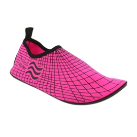 ProWater neopron stövlar för vatten rosor och lila 1