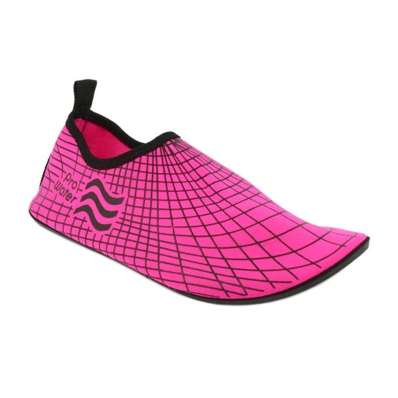 ProWater neopron stövlar för vatten rosor och lila 1