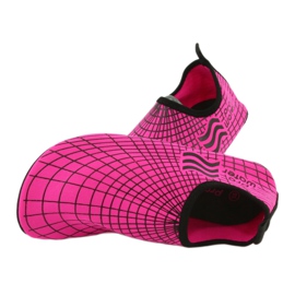 ProWater neopron stövlar för vatten rosor och lila 5