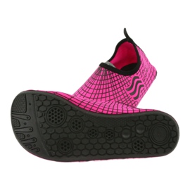 ProWater neopron stövlar för vatten rosor och lila 4