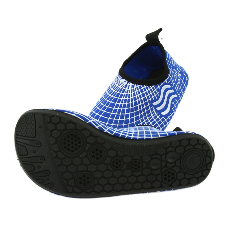 ProWater neopron stövlar för vatten blått och marinblått 4