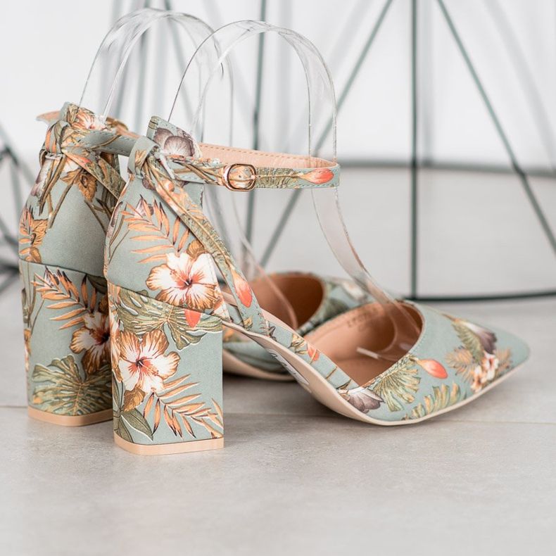 Seastar Pumpar med blommor mångfärgad grön 1