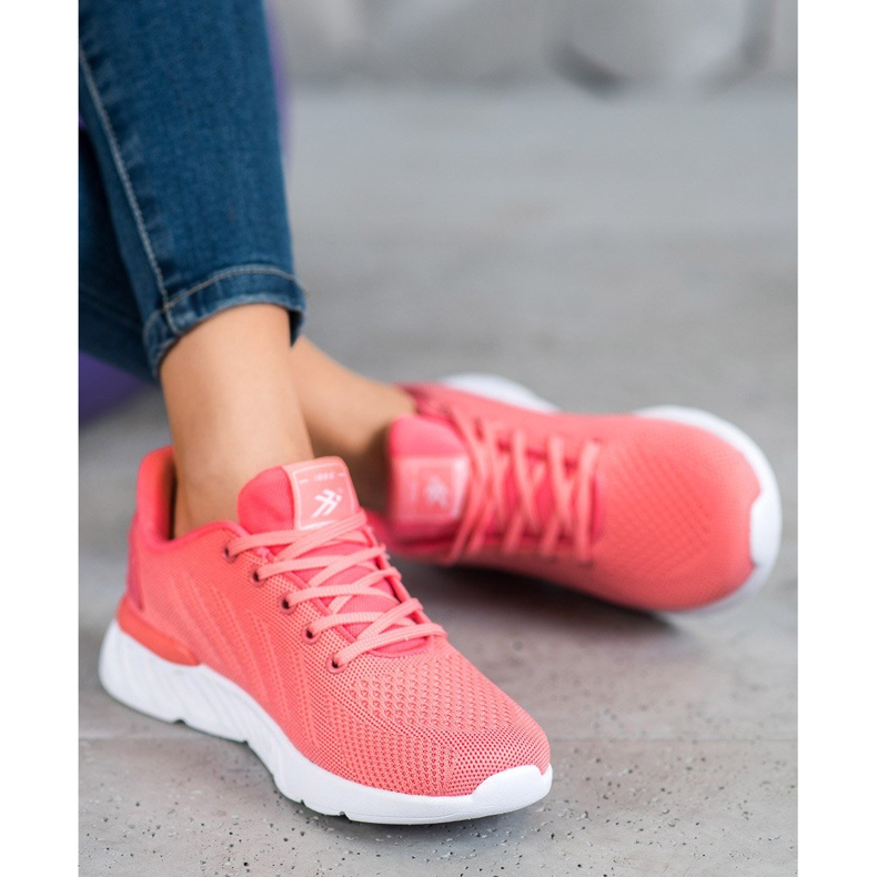 Ax Boxing Lätta Openwork -sportskor rosa 2