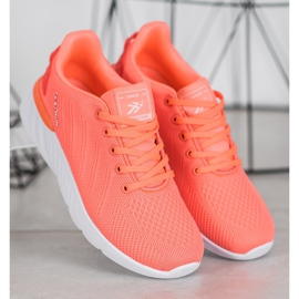 Ax Boxing Lätta Openwork -sportskor orange 2