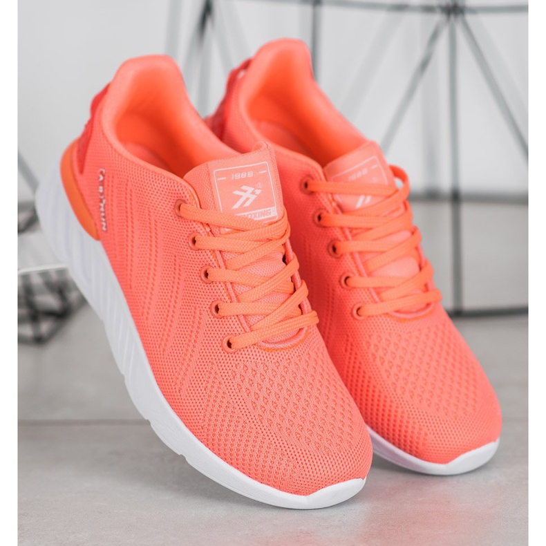 Ax Boxing Lätta Openwork -sportskor orange 2