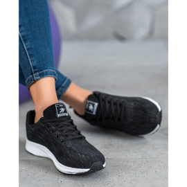 Ax Boxing Bekväma Openwork -sportskor svart 2