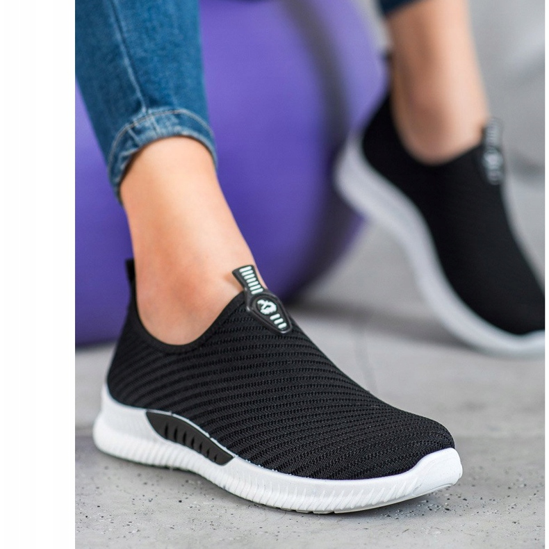 SHELOVET Slip-on sportskor svart 1